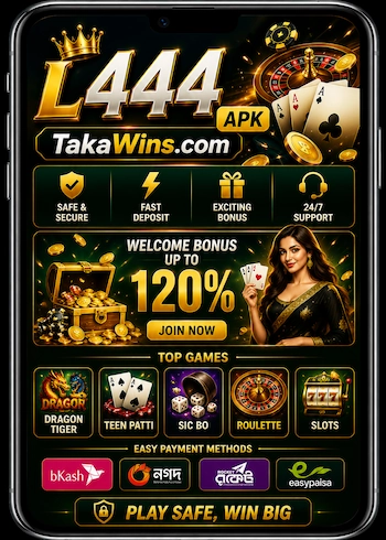 L444 APK supports bKash Nagad and Rocket payments