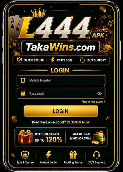 Create a new account on L444 APK